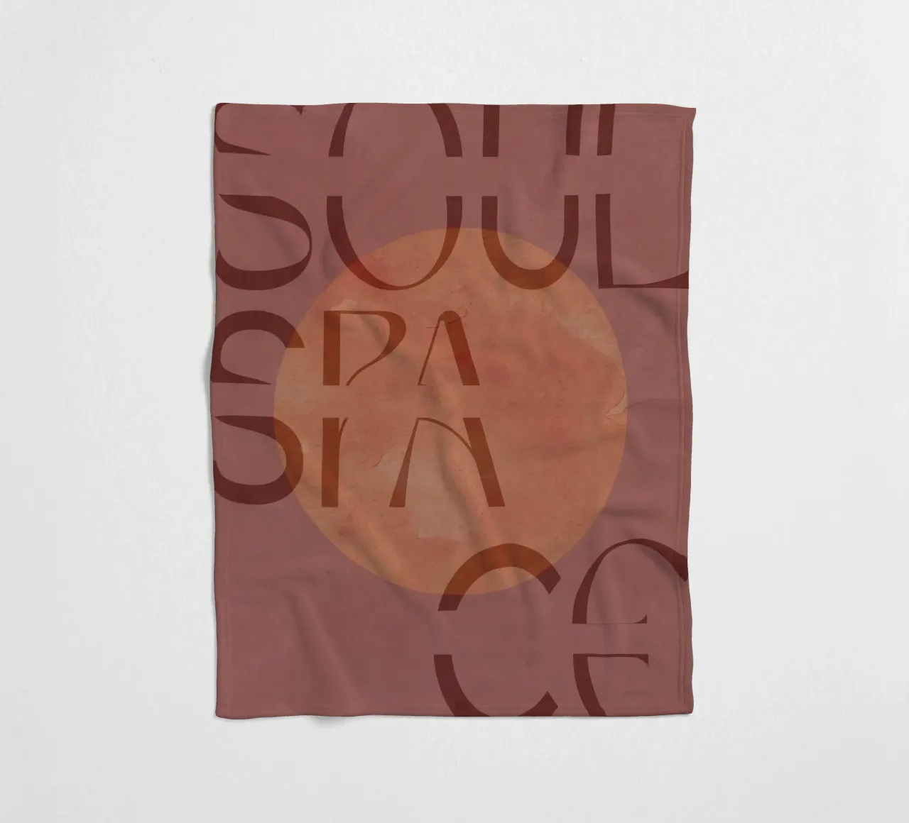 Soul Space No 1 coperta in pile da treechild