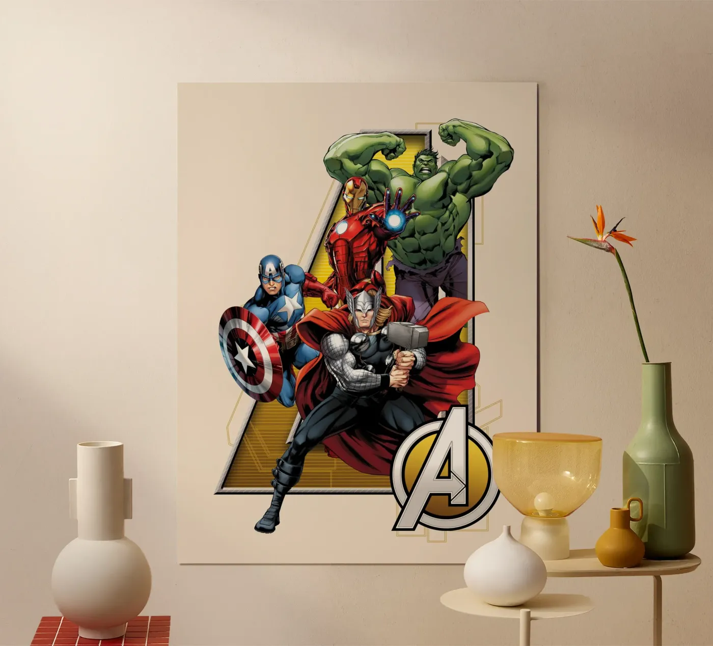 Die mächtigen Avengers poster da MARVEL Designs by JUNIQE