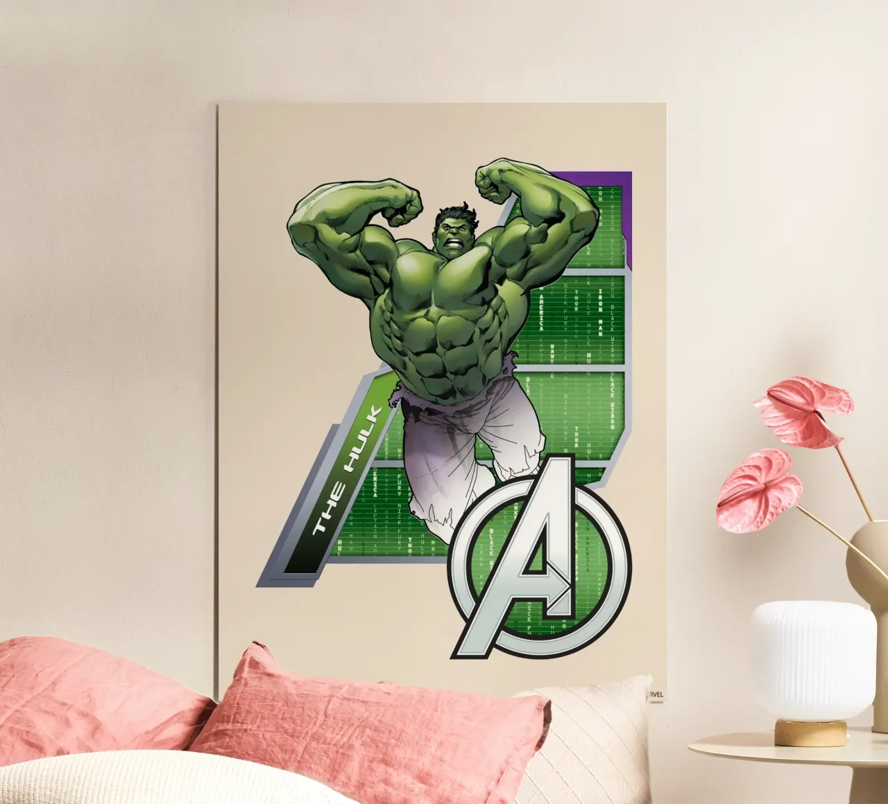 The Hulk - Avengers carta hahnemühle da MARVEL Designs by JUNIQE