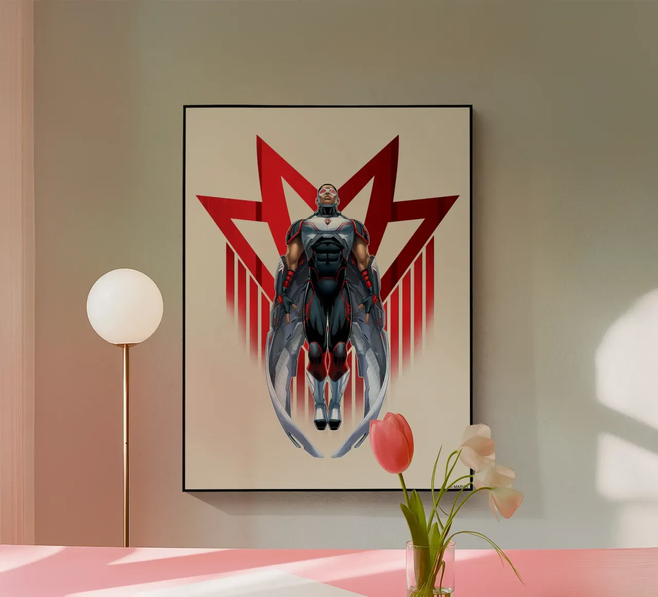 Falcon plexiglass da MARVEL Designs by JUNIQE