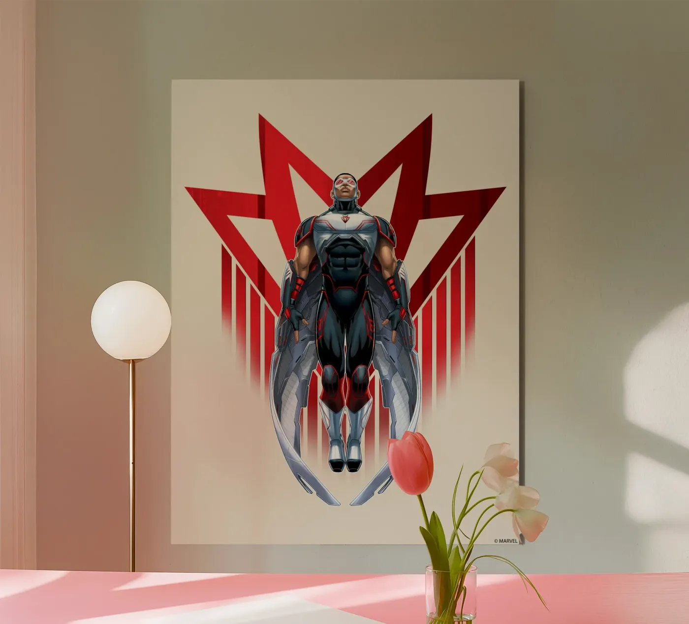 Falcon forex plate by MARVEL Designs by JUNIQE