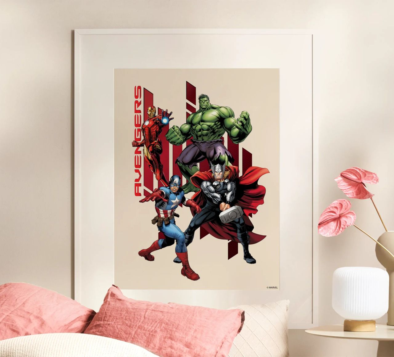 The Avengers Poster von MARVEL Designs by JUNIQE