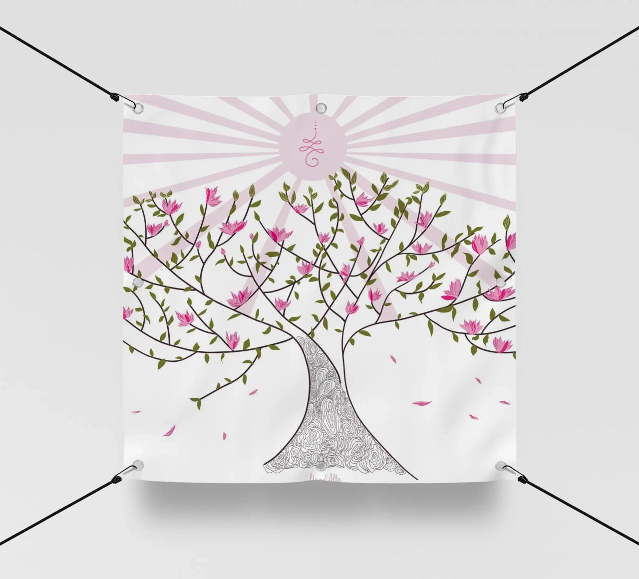 Tree of life telo in pvc da Mandalla Illustration