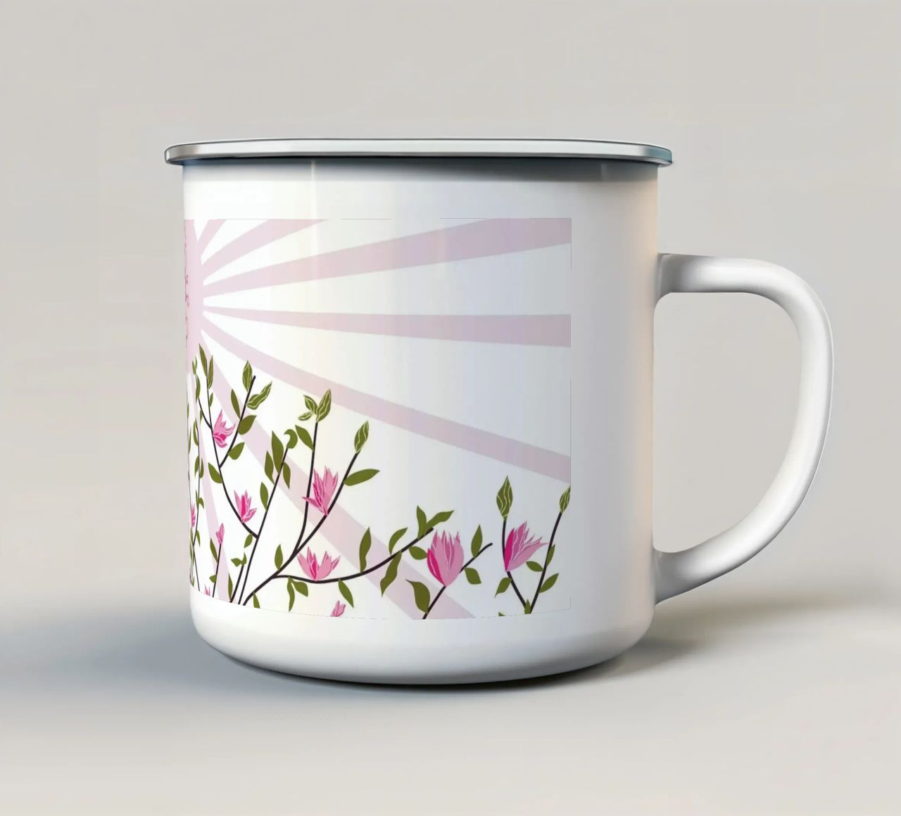 Tree of life tazza in smalto da Mandalla Illustration