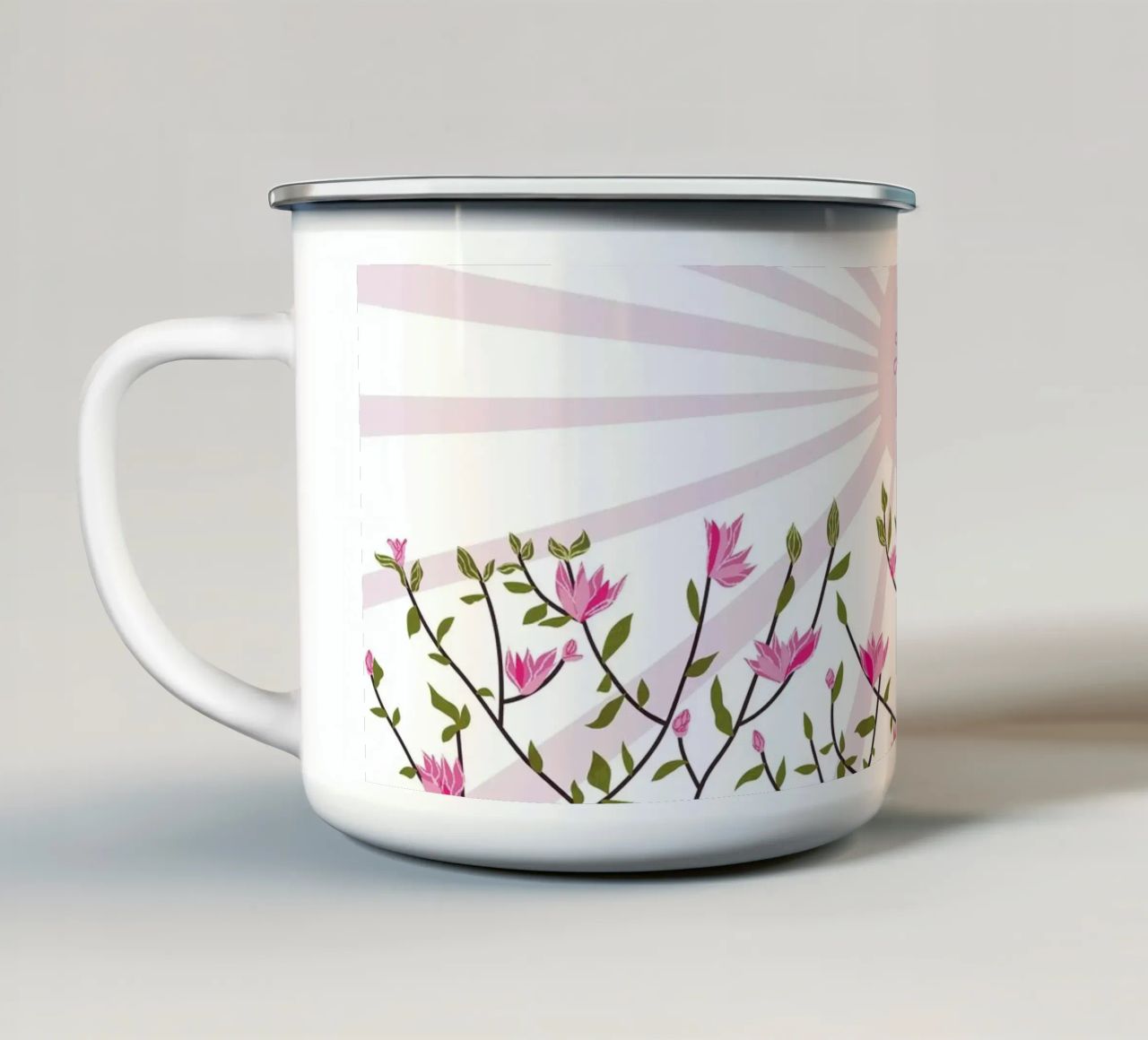 Tree of life tazza in smalto da Mandalla Illustration