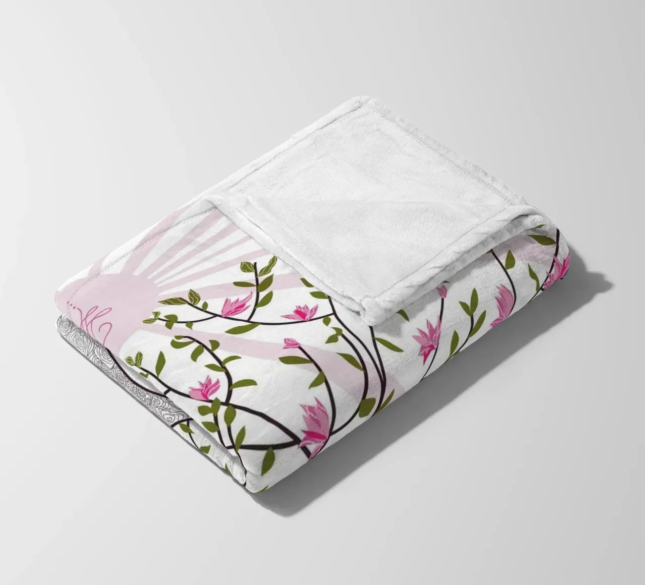 Tree of life coperta in pile da Mandalla Illustration