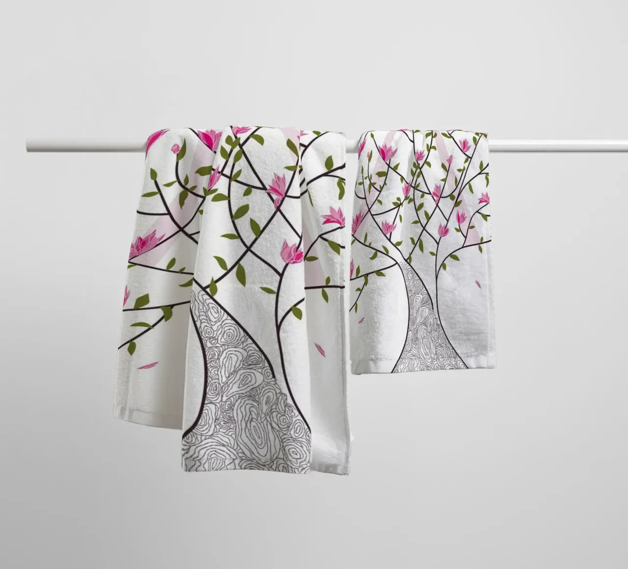 Tree of life toalla de baño de Mandalla Illustration