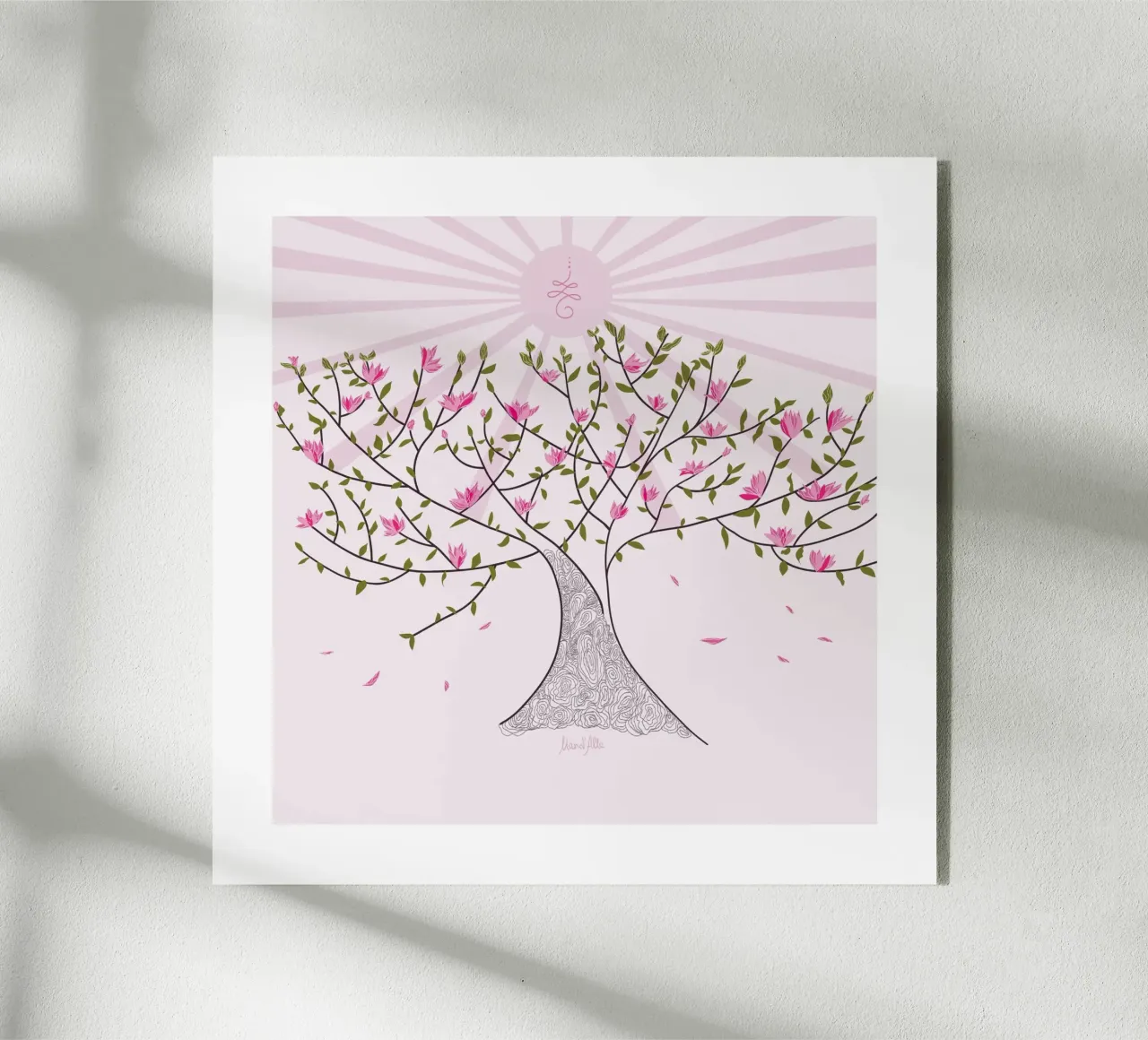 Tree of life plexiglass da Mandalla Illustration