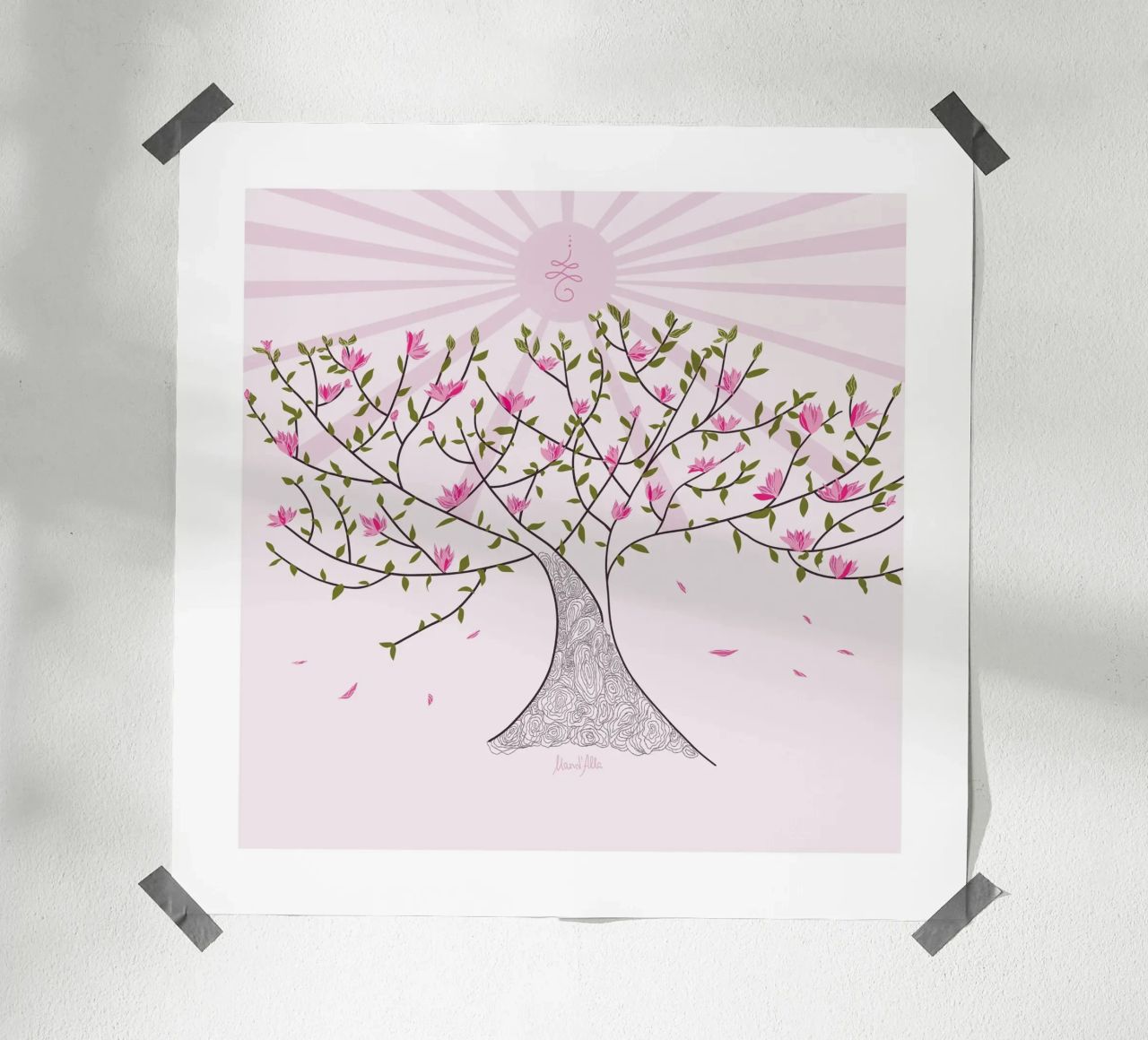 Tree of life poster de Mandalla Illustration