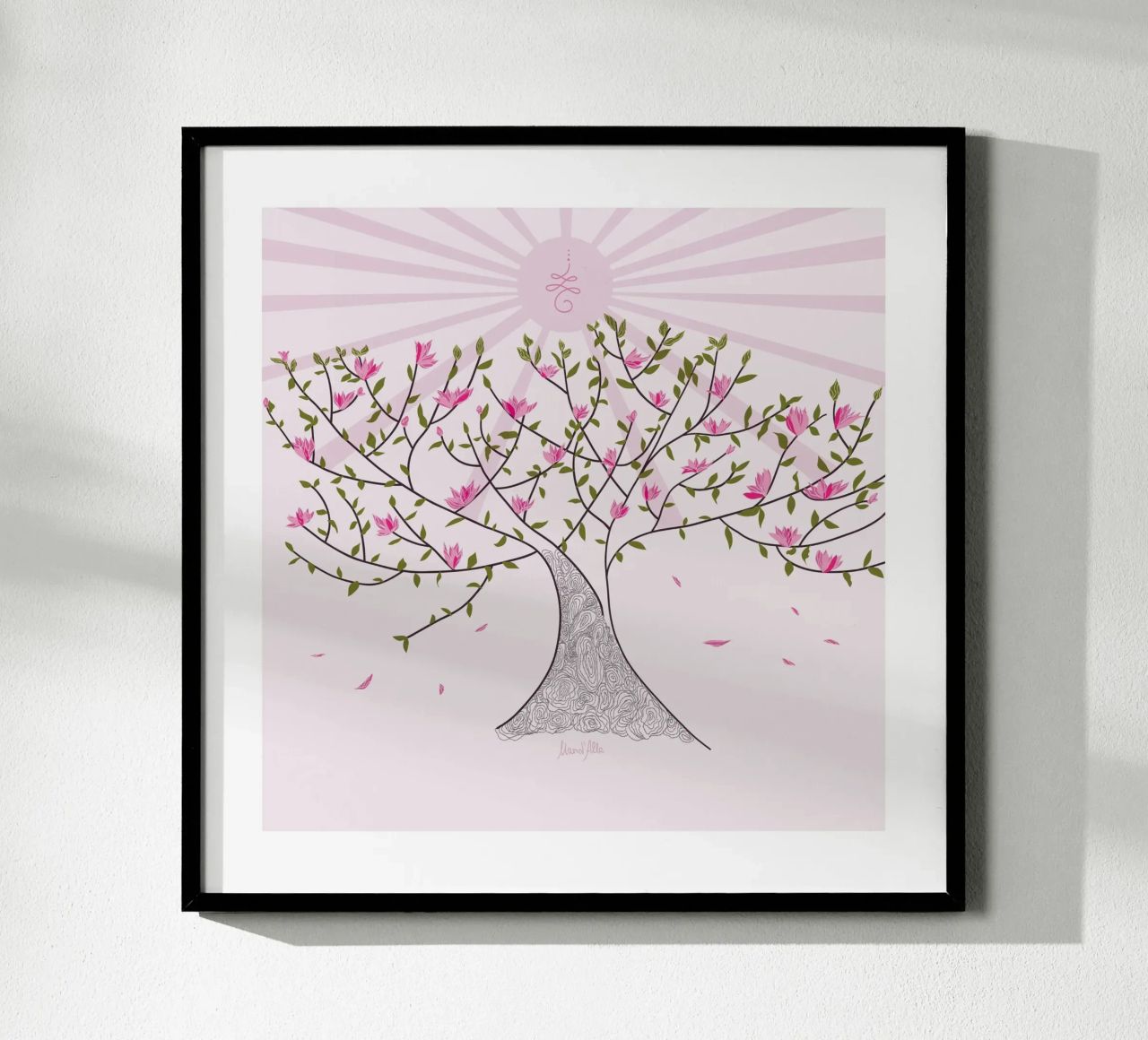 Tree of life poster de Mandalla Illustration