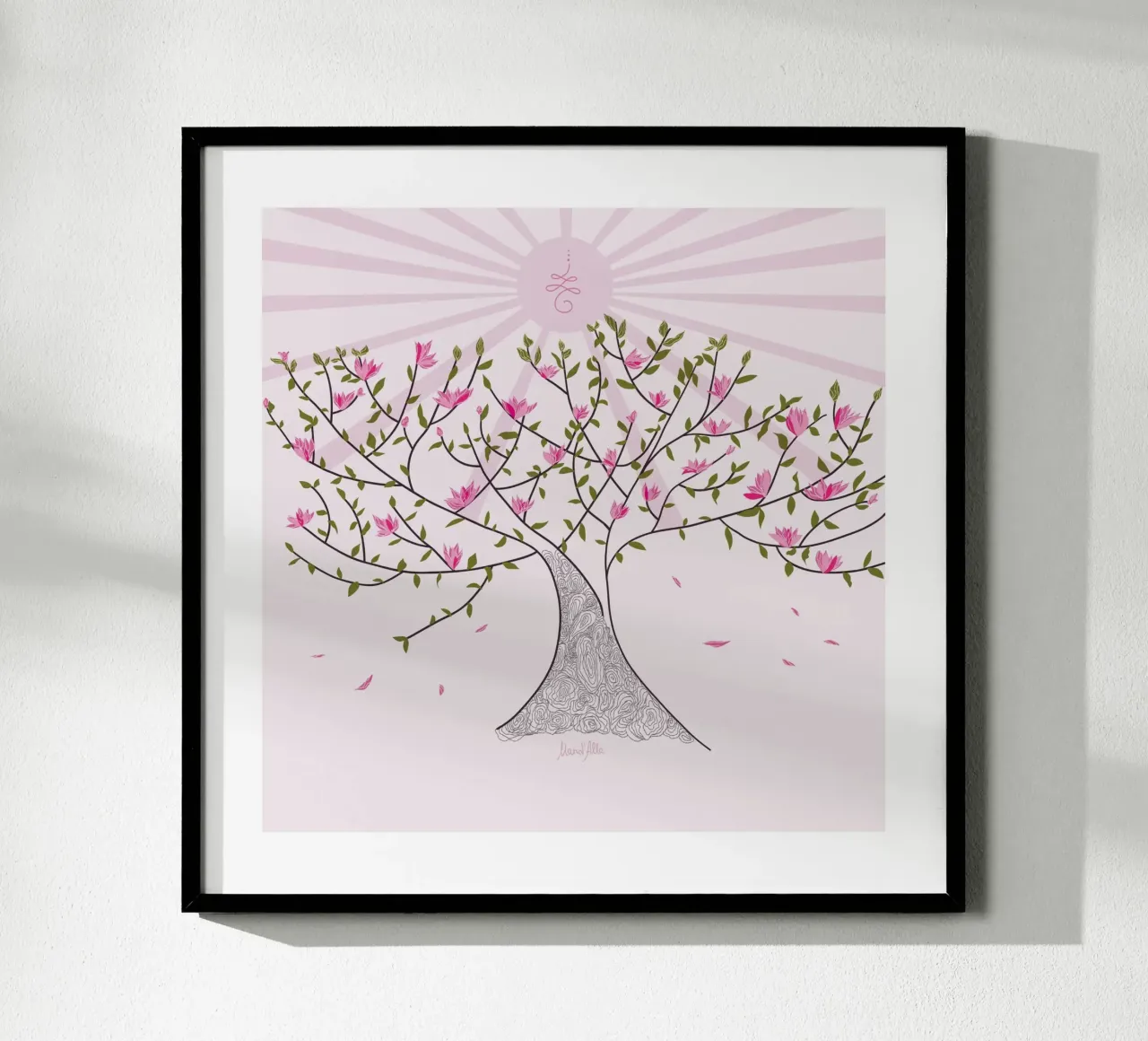 Tree of life carta hahnemühle da Mandalla Illustration