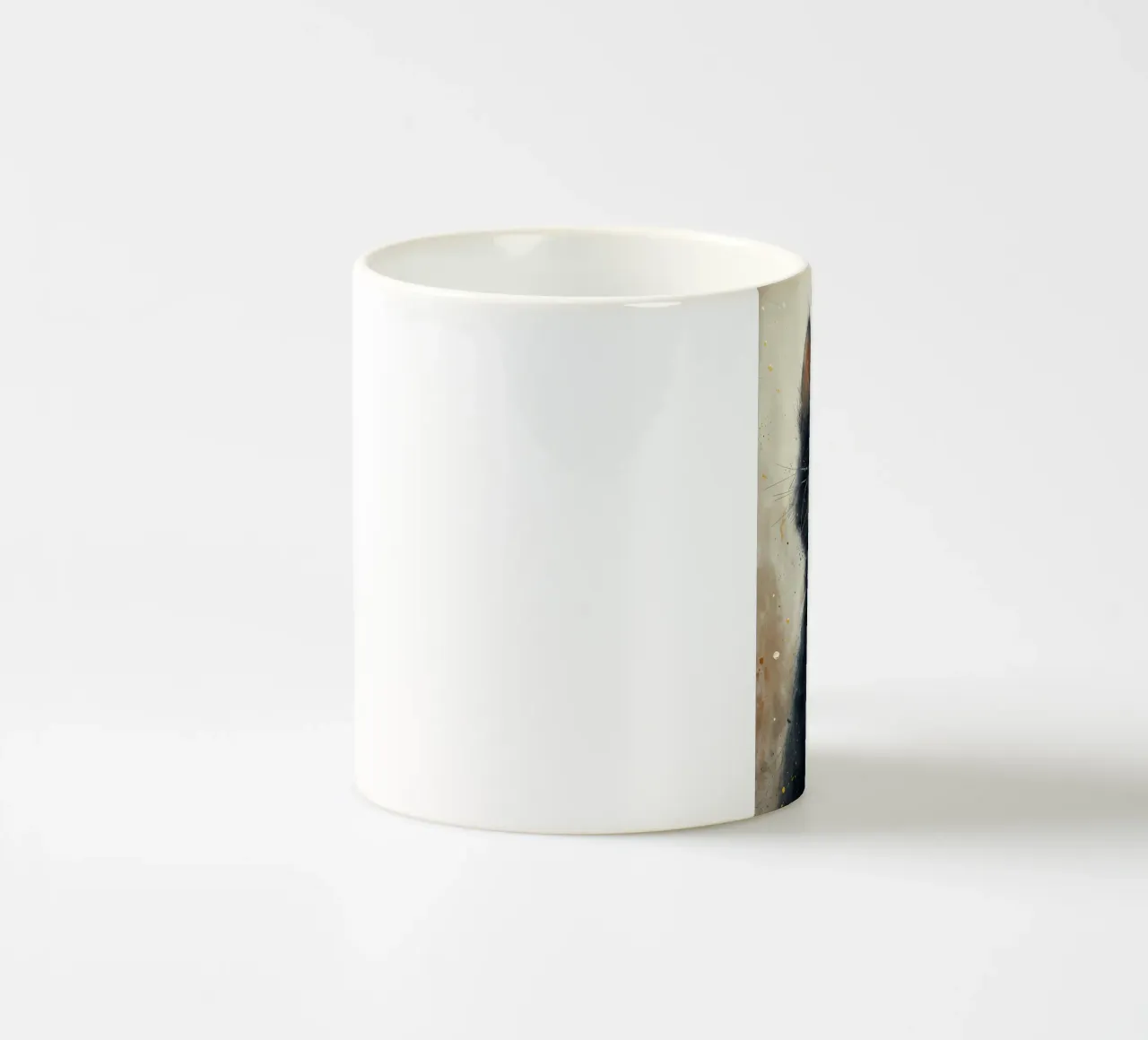 Meraviglie a forma di baffo tazza in ceramica da Manh beo