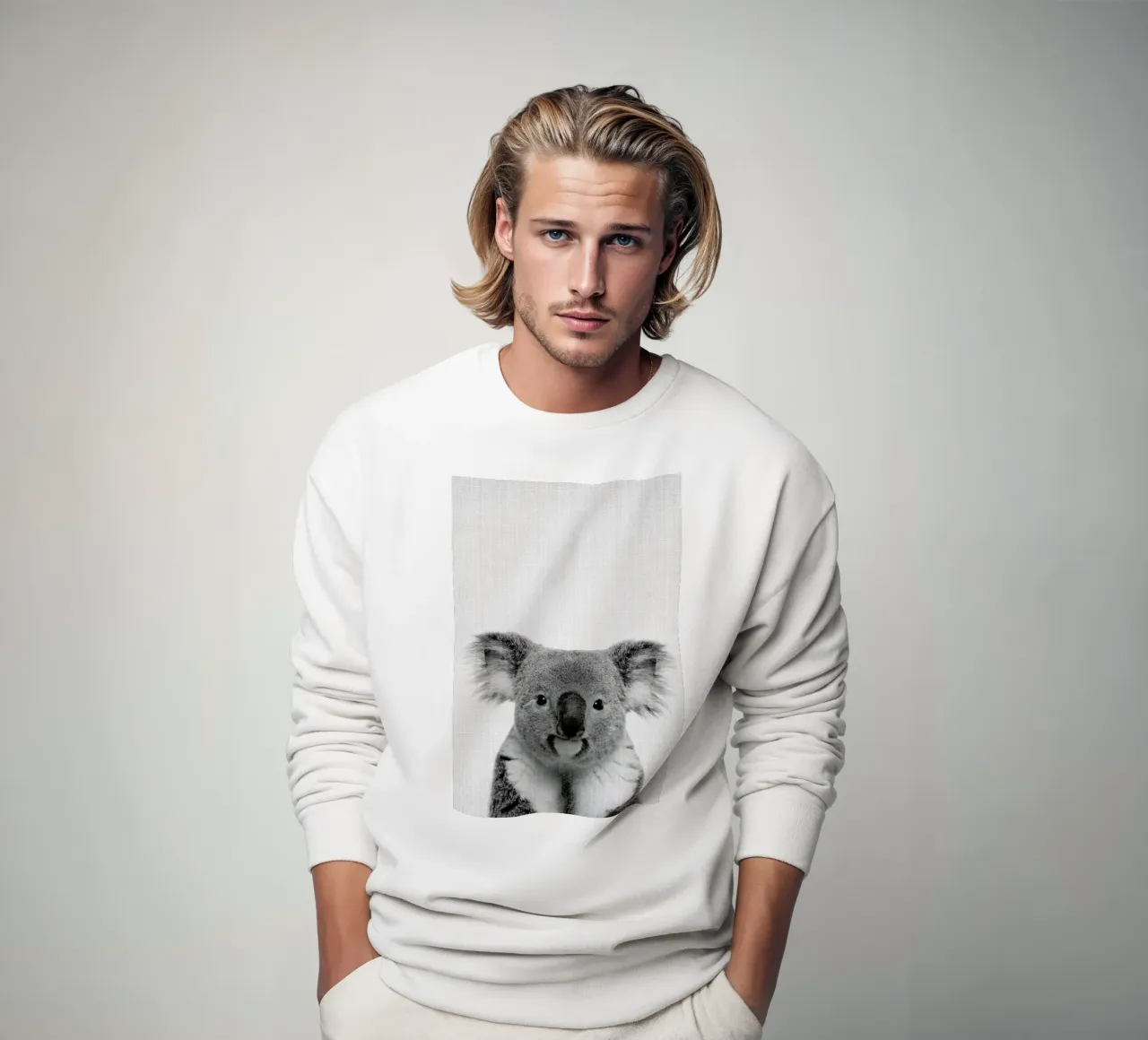 Print 67 sweatshirt van Lila & Lola