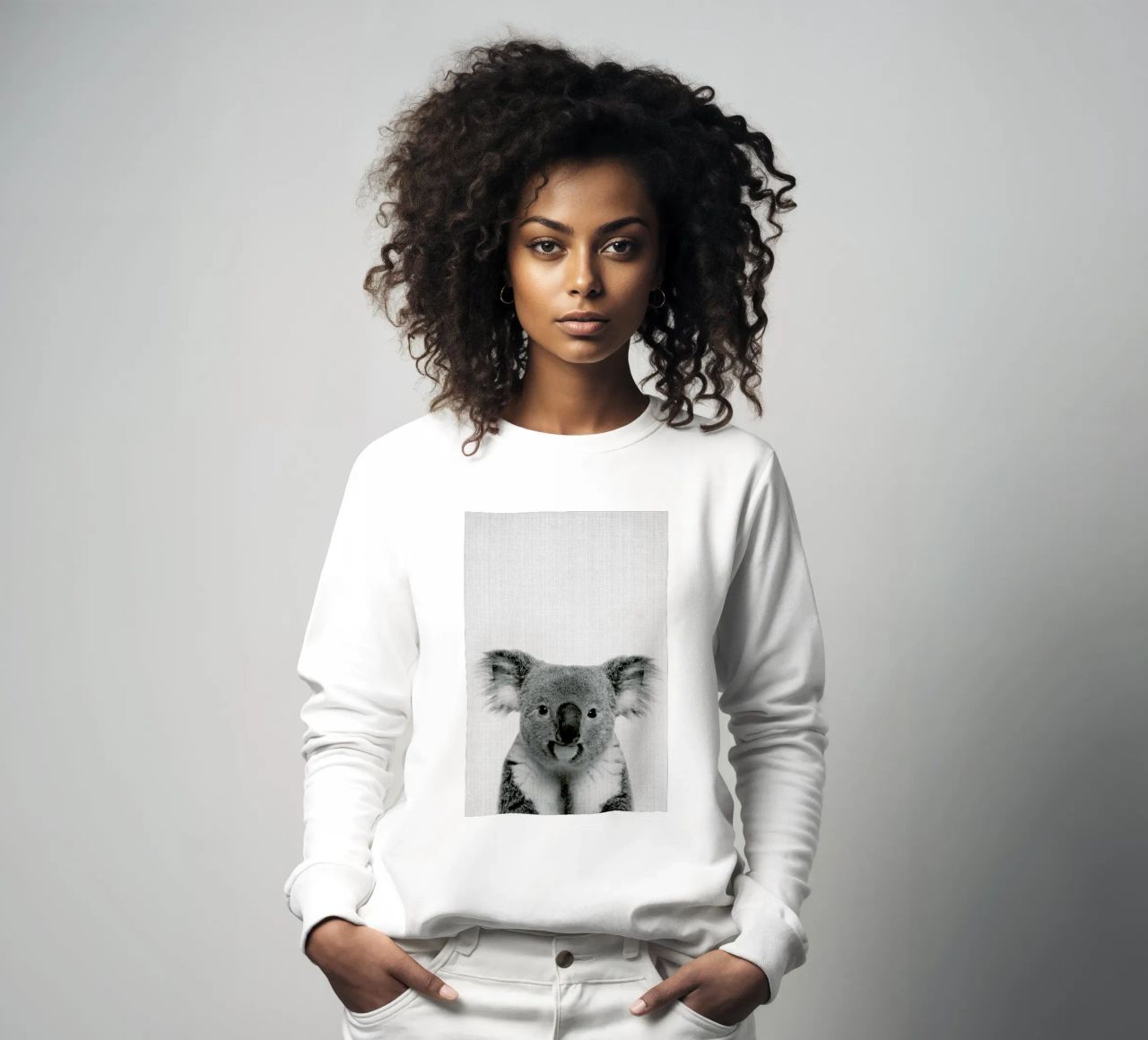 Print 67 felpa da Lila x Lola