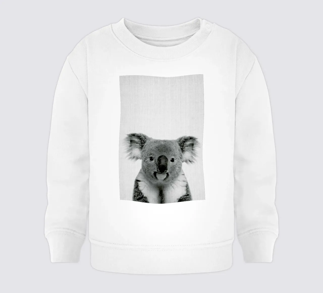 Print 67 baby sweatshirt van Lila x Lola