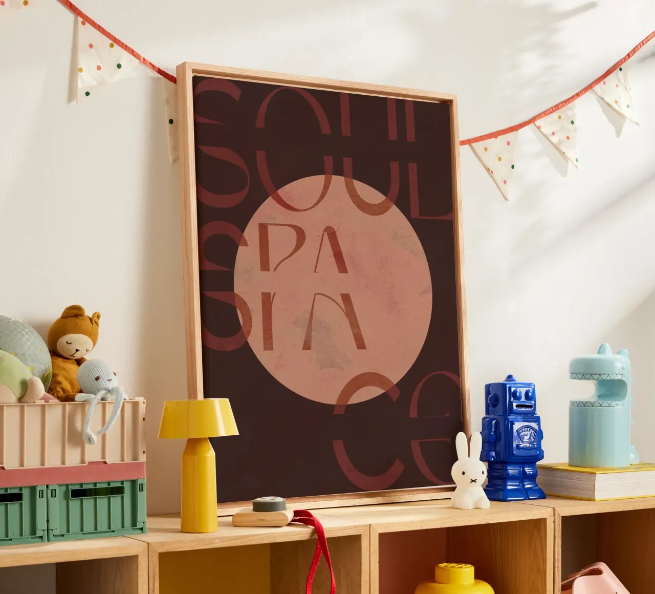 Soul Space No 2 tela con Cornice a cassetta da treechild