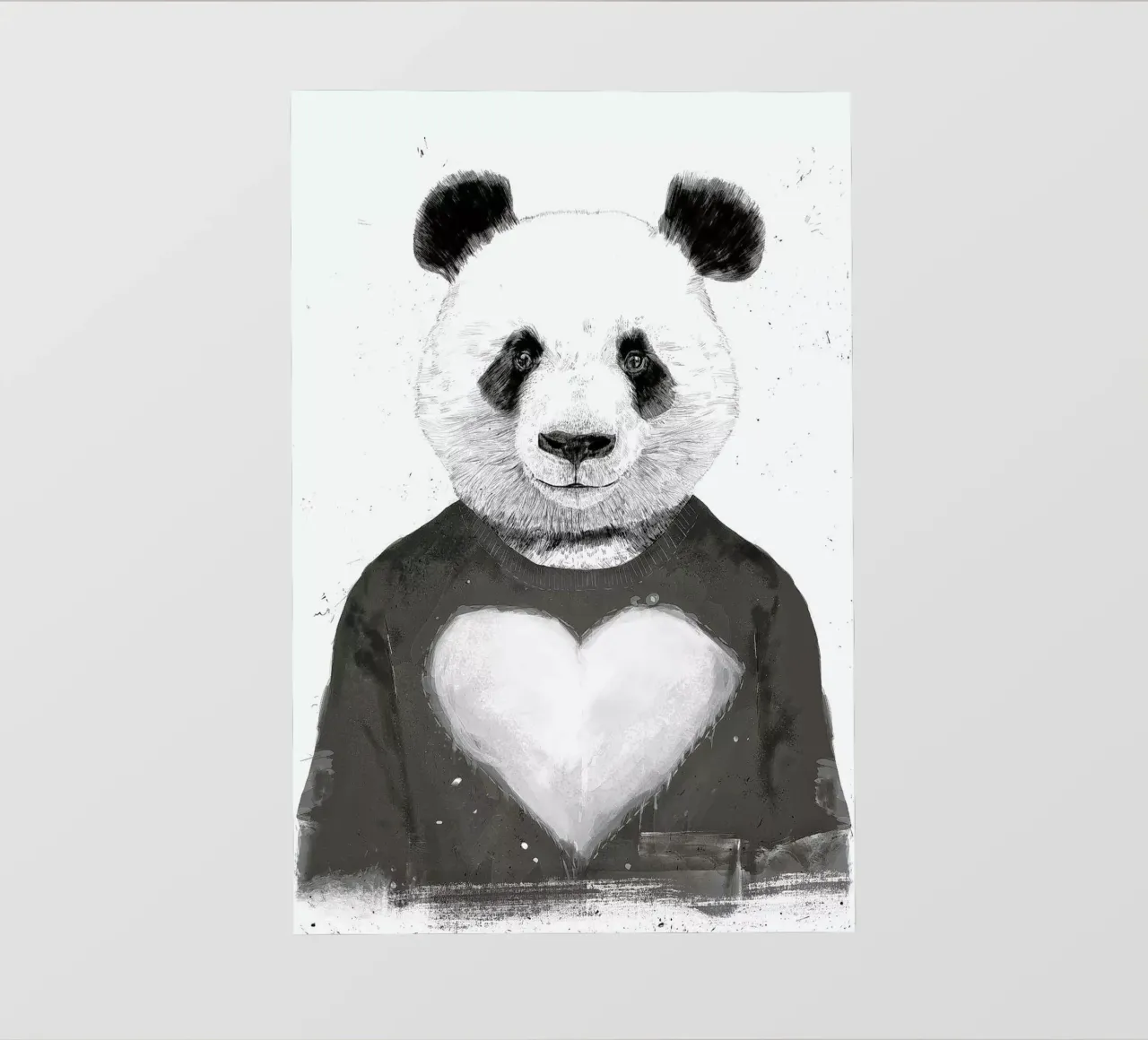 Lovely Panda telo in pvc da Balazs Solti