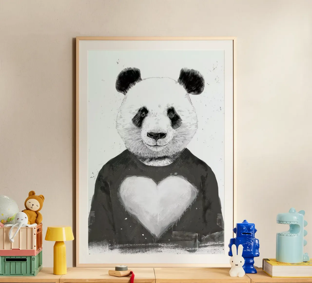 Lovely Panda carta hahnemühle da Balazs Solti