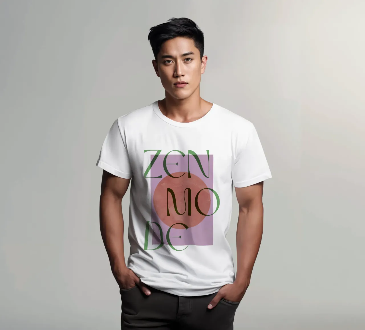 Zen Mode No 1 (without background) T-Shirt von treechild