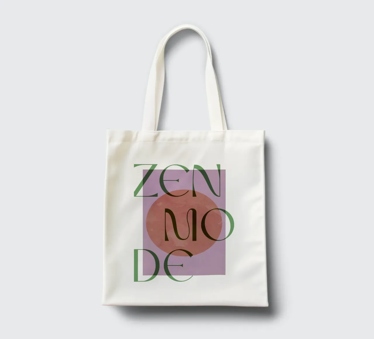 Zen Mode No 1 (without background) borsa in juta da treechild