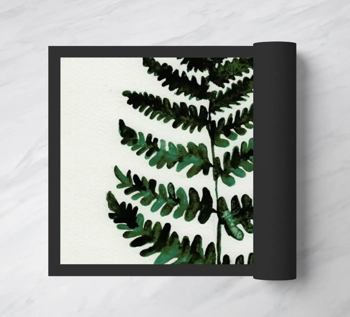 Fern doormat by Nathys_illustration