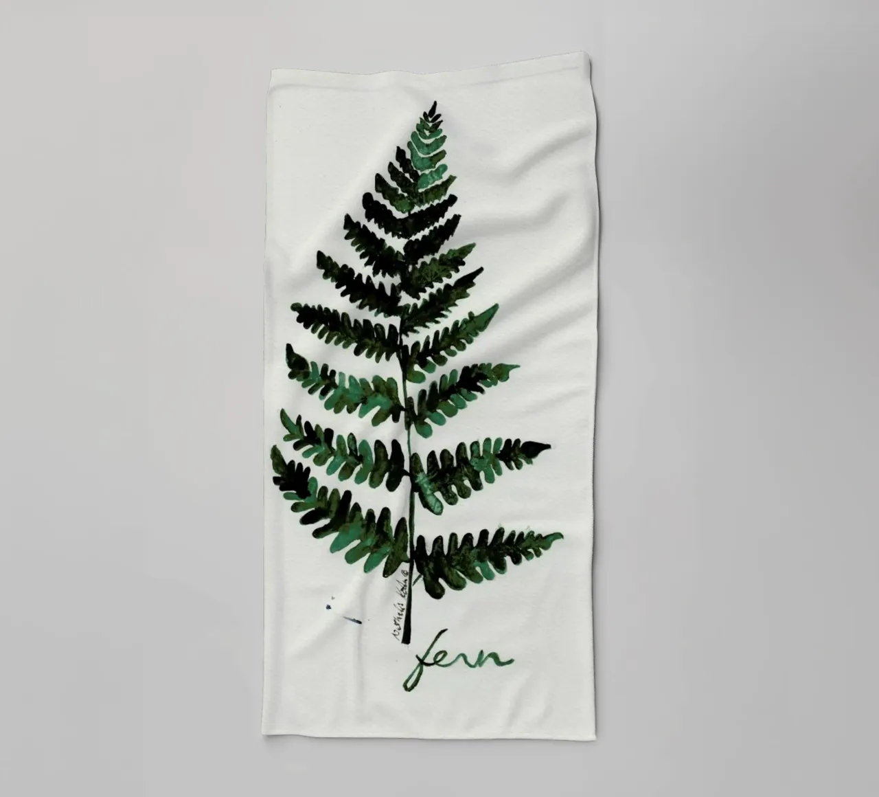 Fern asciugamano da bagno da Nathys_illustration