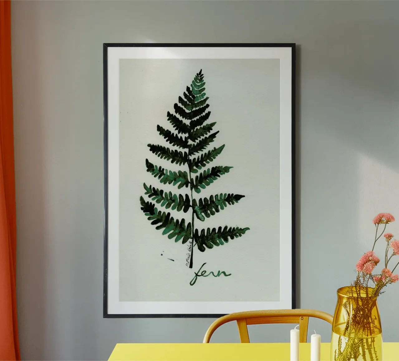 Fern poster van Nathys_illustration