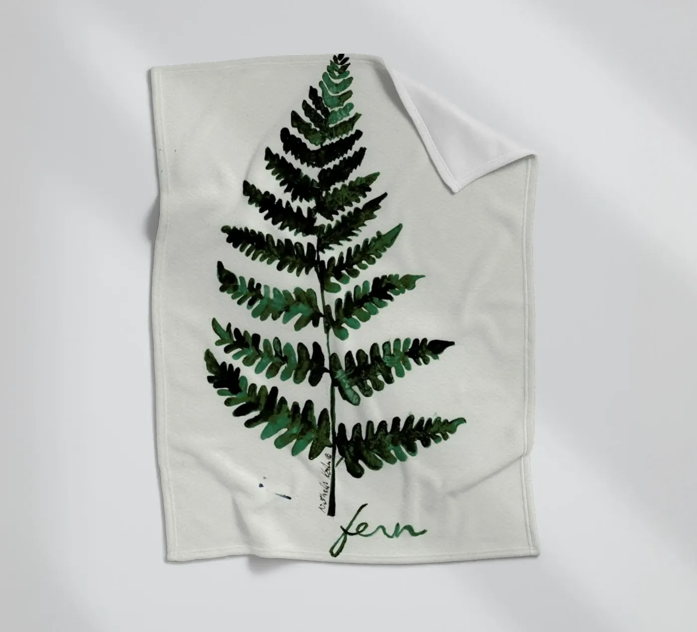 Fern fleecedeken van Nathys_illustration