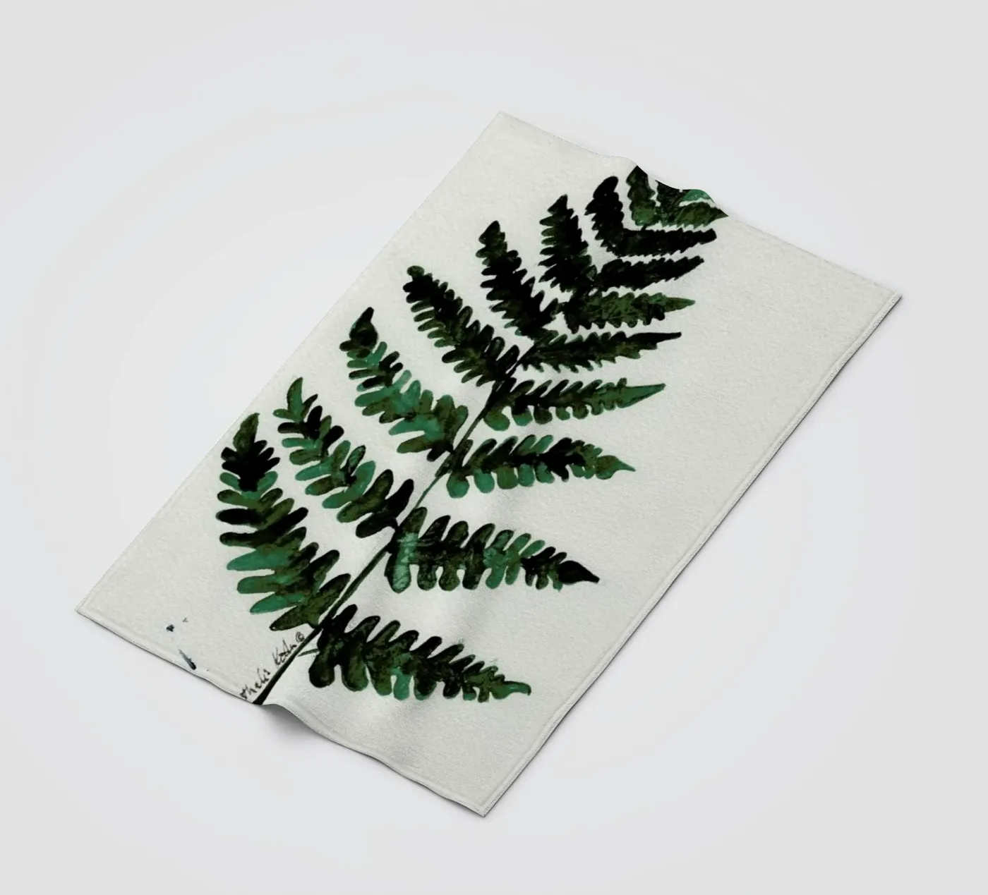 Fern fleecedeken van Nathys_illustration