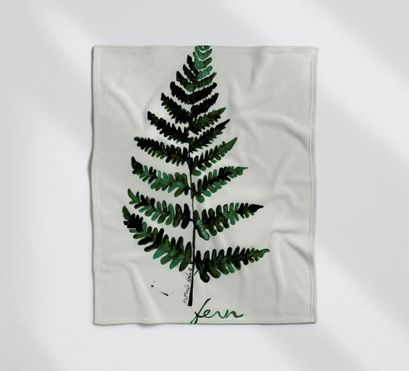 Fern fleecedeken van Nathys_illustration