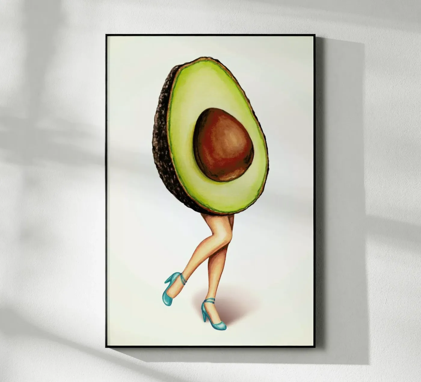 Fruit Stand - Avocado plexiglass da Kelly Gilleran