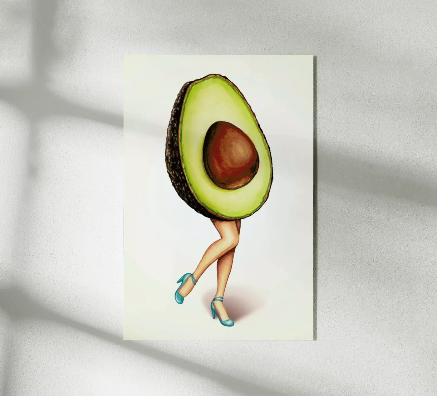 Fruit Stand - Avocado plexiglass da Kelly Gilleran