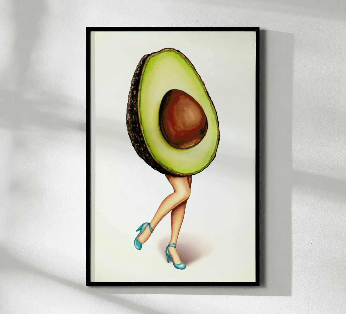 Fruit Stand - Avocado poster da Kelly Gilleran