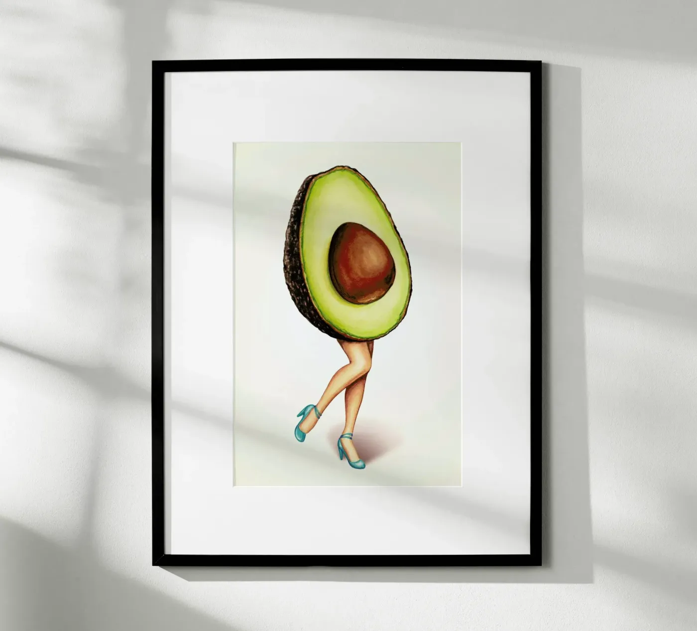 Fruit Stand - Avocado poster da Kelly Gilleran