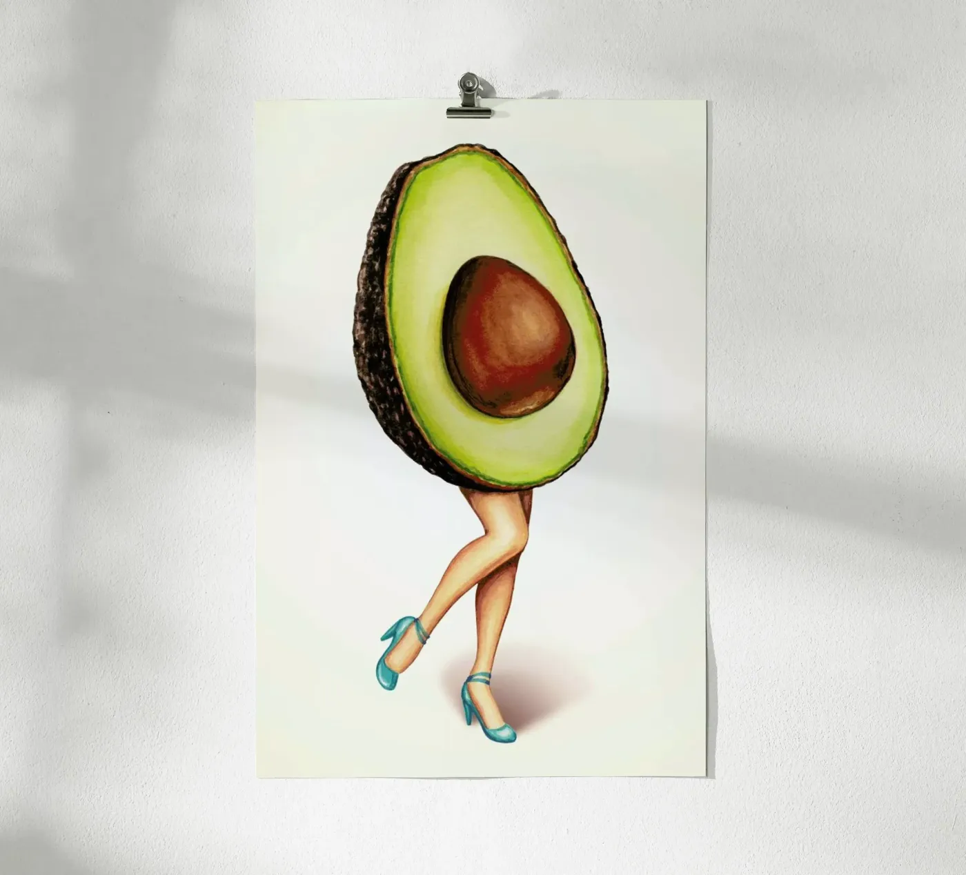 Fruit Stand - Avocado poster da Kelly Gilleran