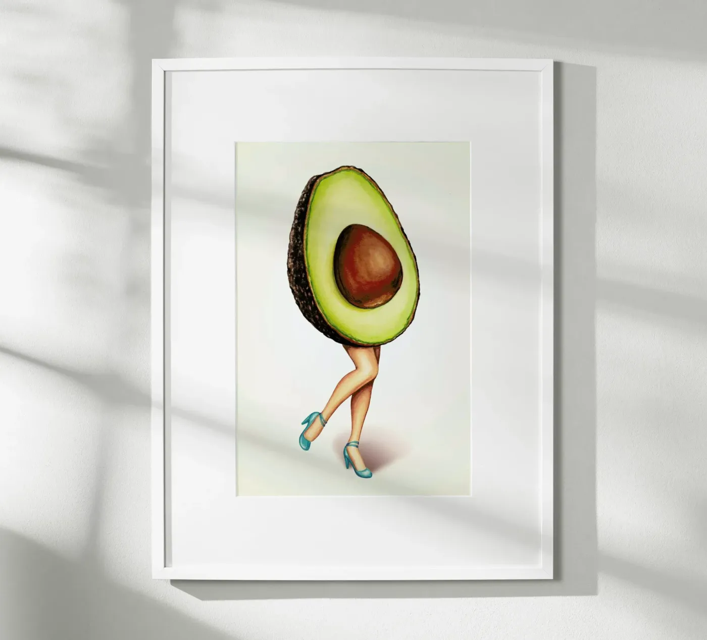 Fruit Stand - Avocado poster da Kelly Gilleran