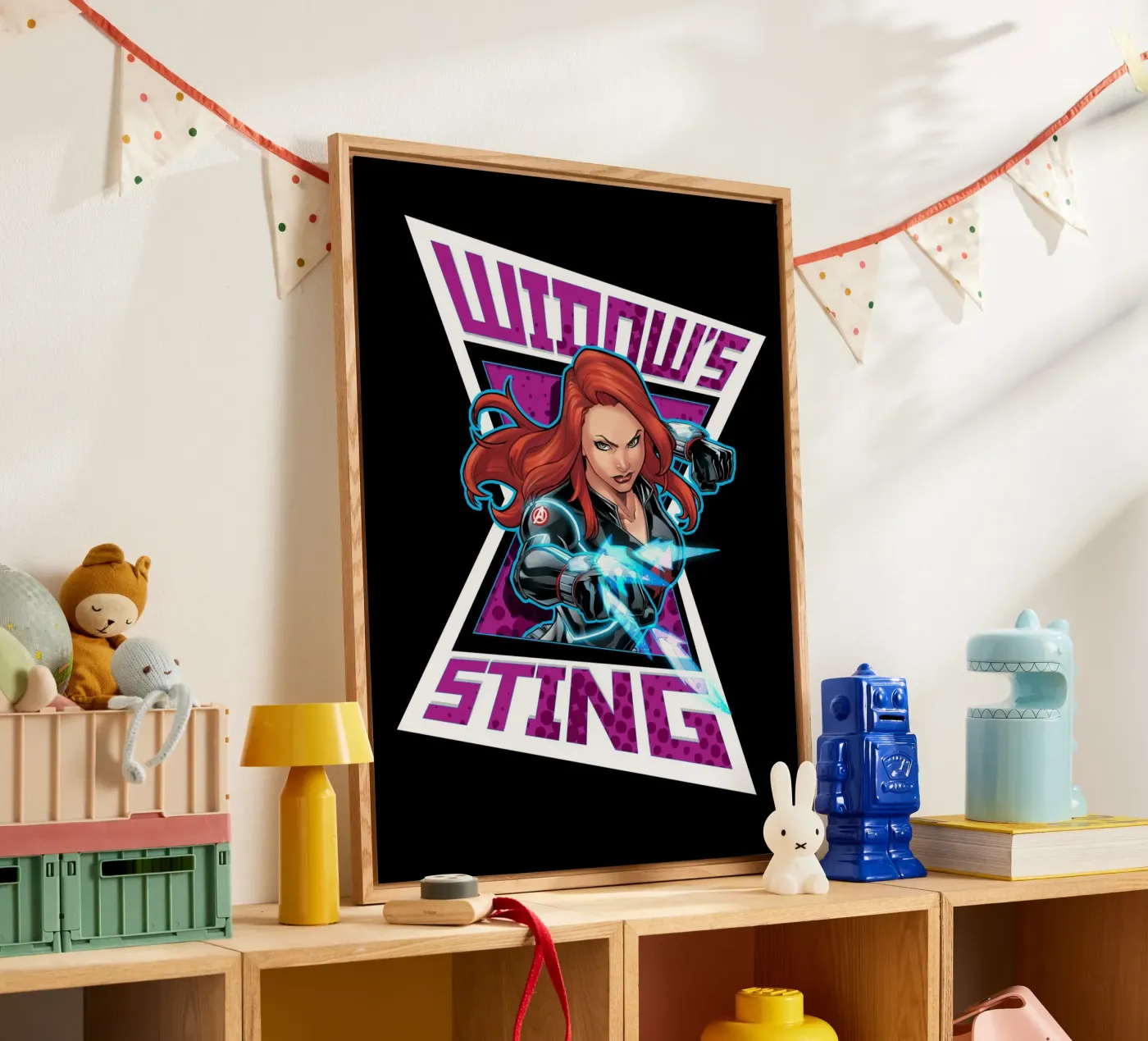 Widow´s sting Acryl-Glas von MARVEL Designs by JUNIQE