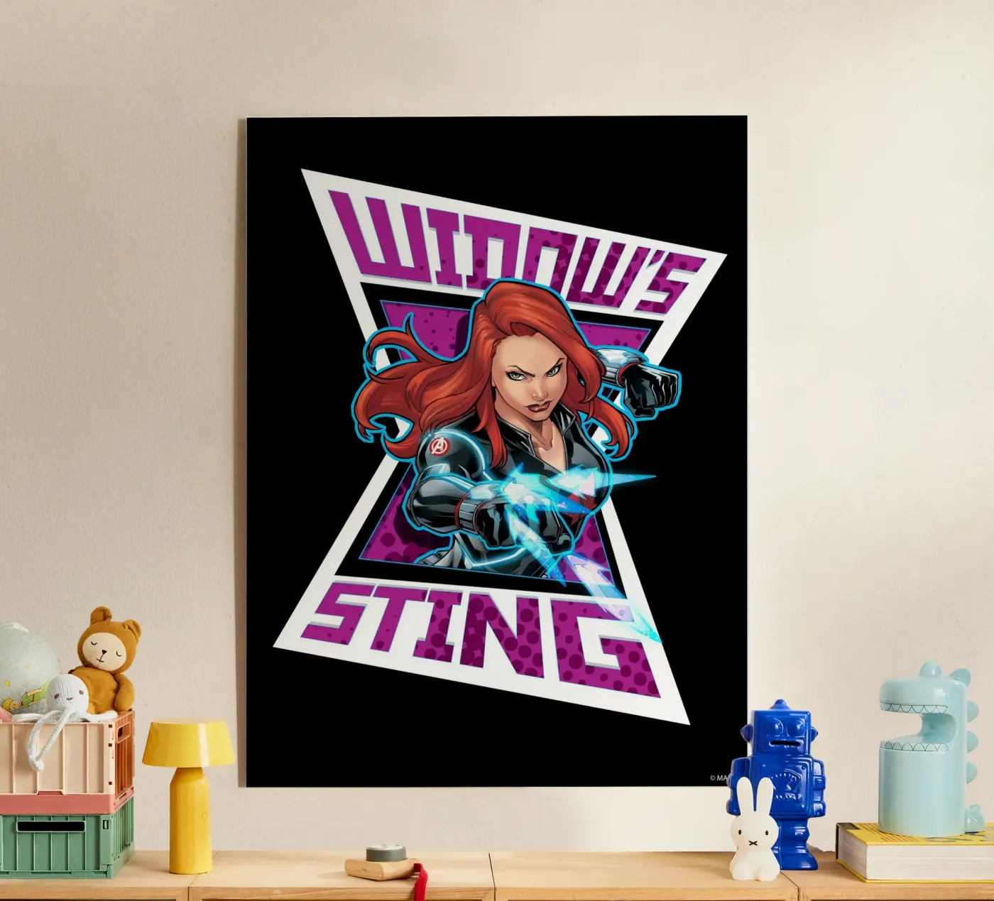 Widow´s sting Acryl-Glas von MARVEL Designs by JUNIQE