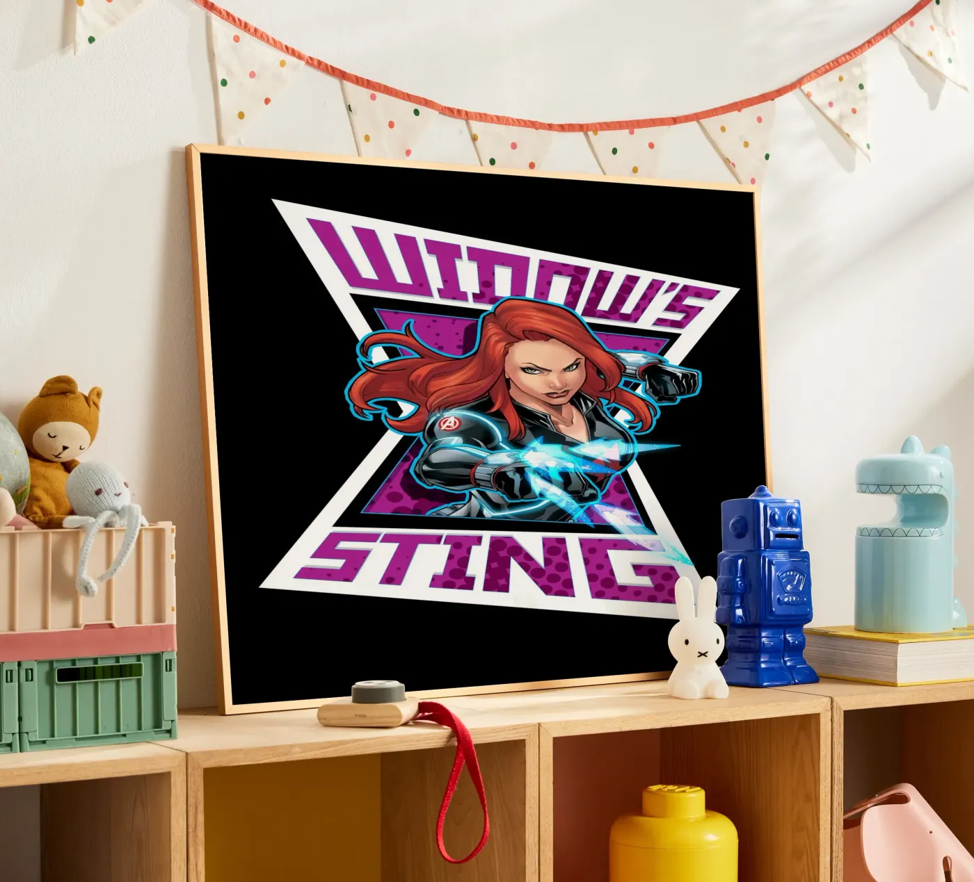 Widow´s sting poster van MARVEL Designs by JUNIQE