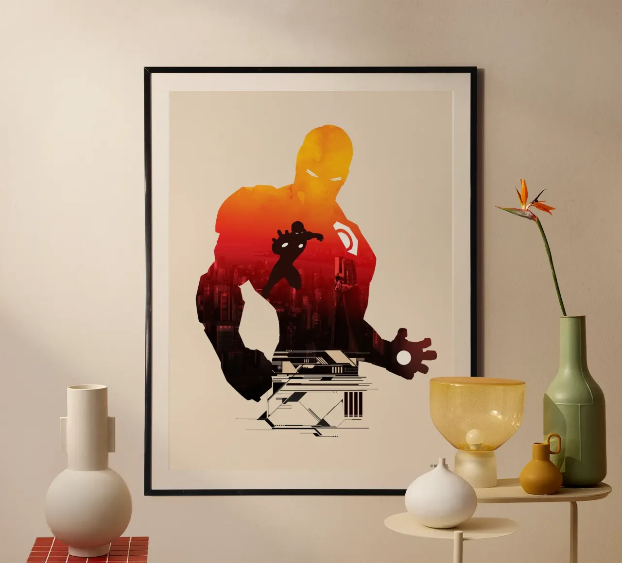 Iron Man's Legacy carta hahnemühle da MARVEL Designs by JUNIQE