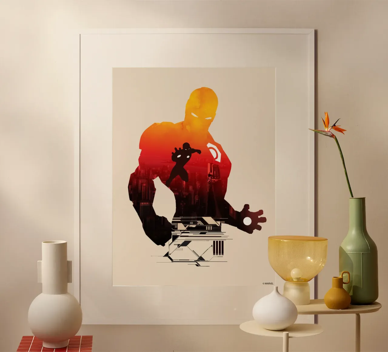 Iron Man's Legacy carta hahnemühle da MARVEL Designs by JUNIQE
