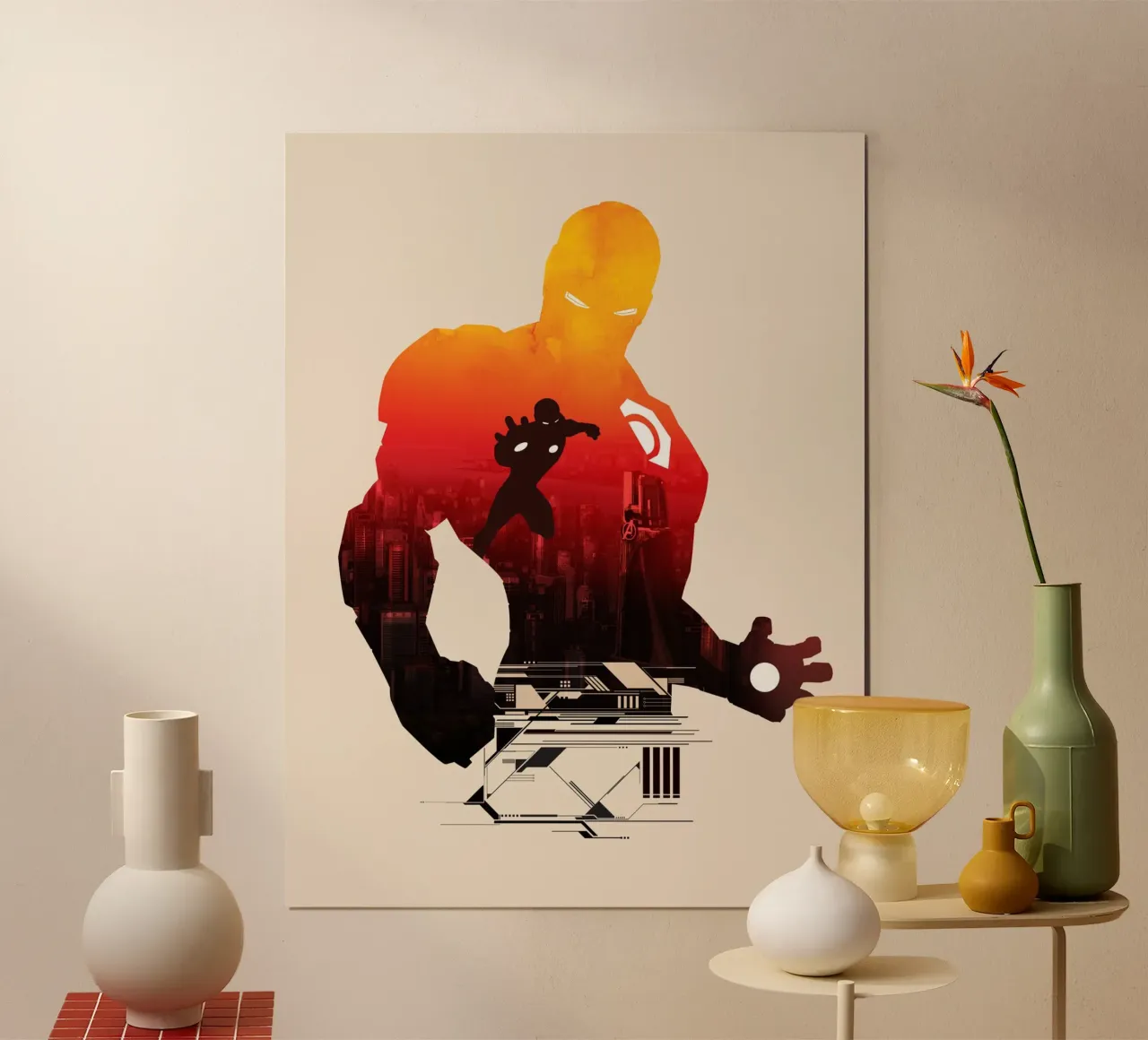 Iron Man's Legacy carta hahnemühle da MARVEL Designs by JUNIQE