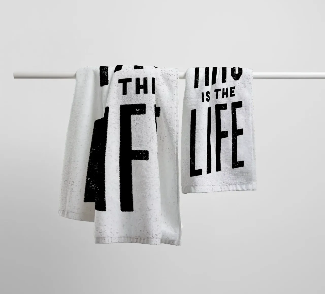 This Is the Life towel by Summerchamps