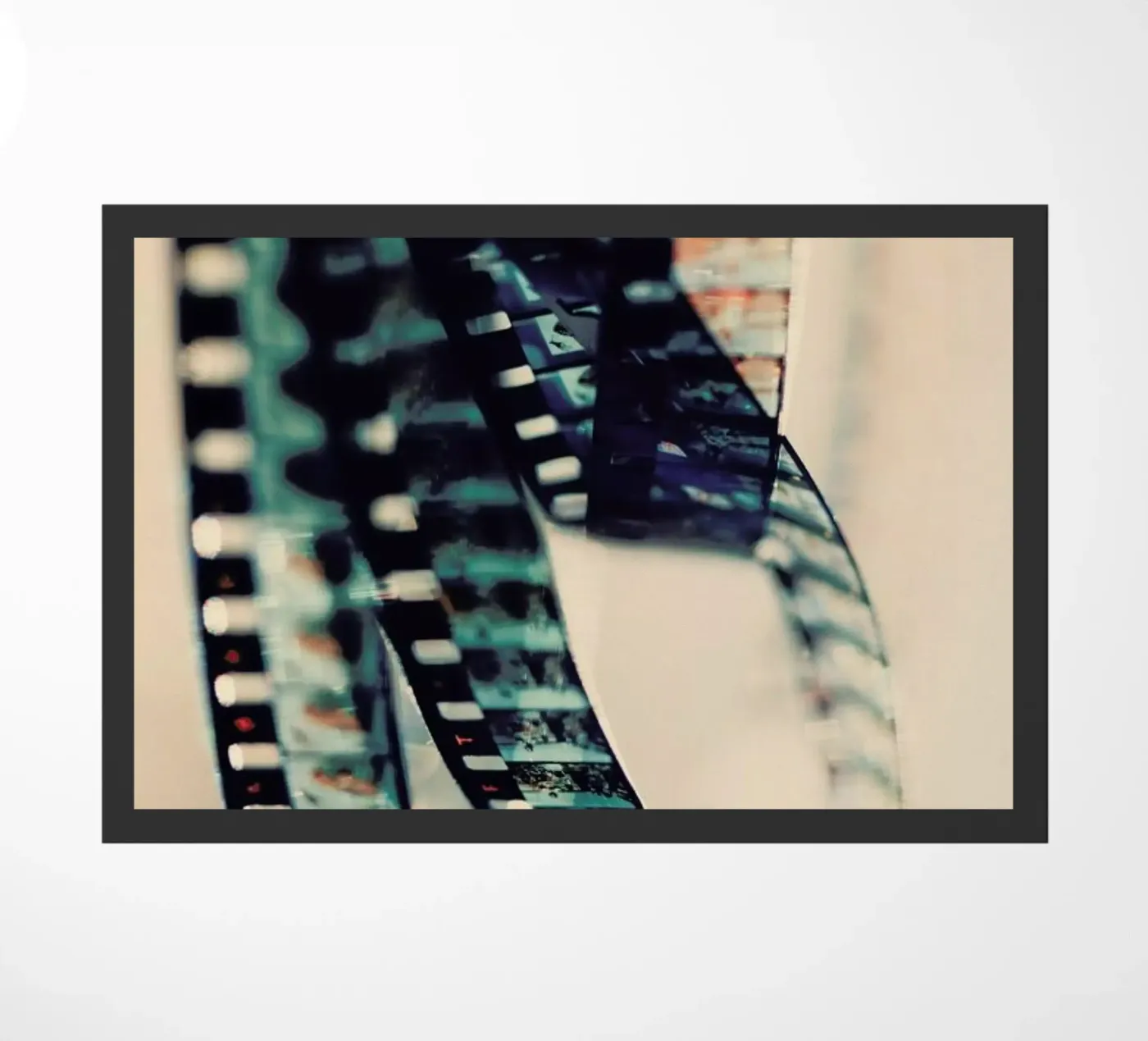 Super 8 deurmat van Ingrid Beddoes