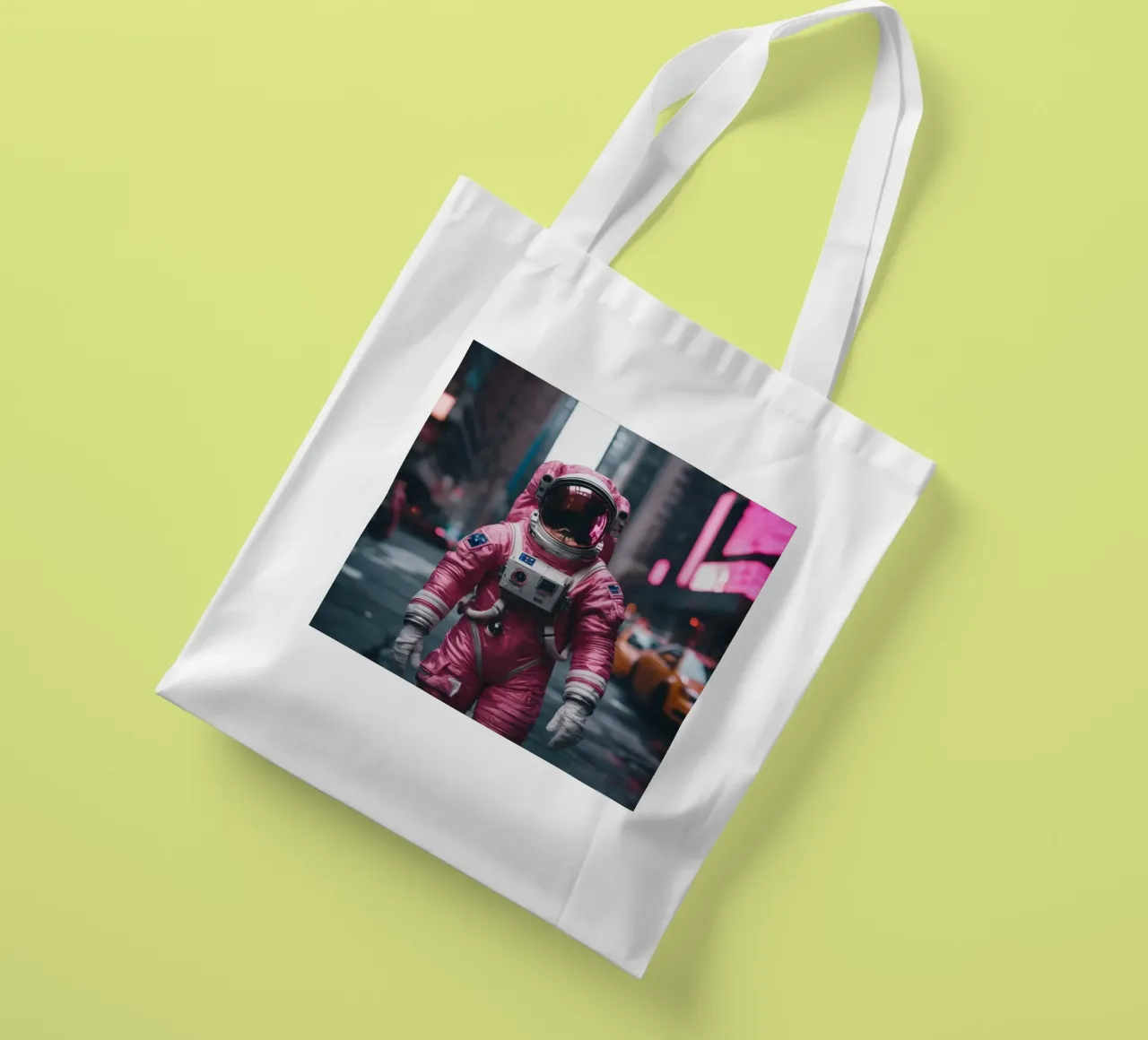 New York Astronaut tote bag by Flo Klein