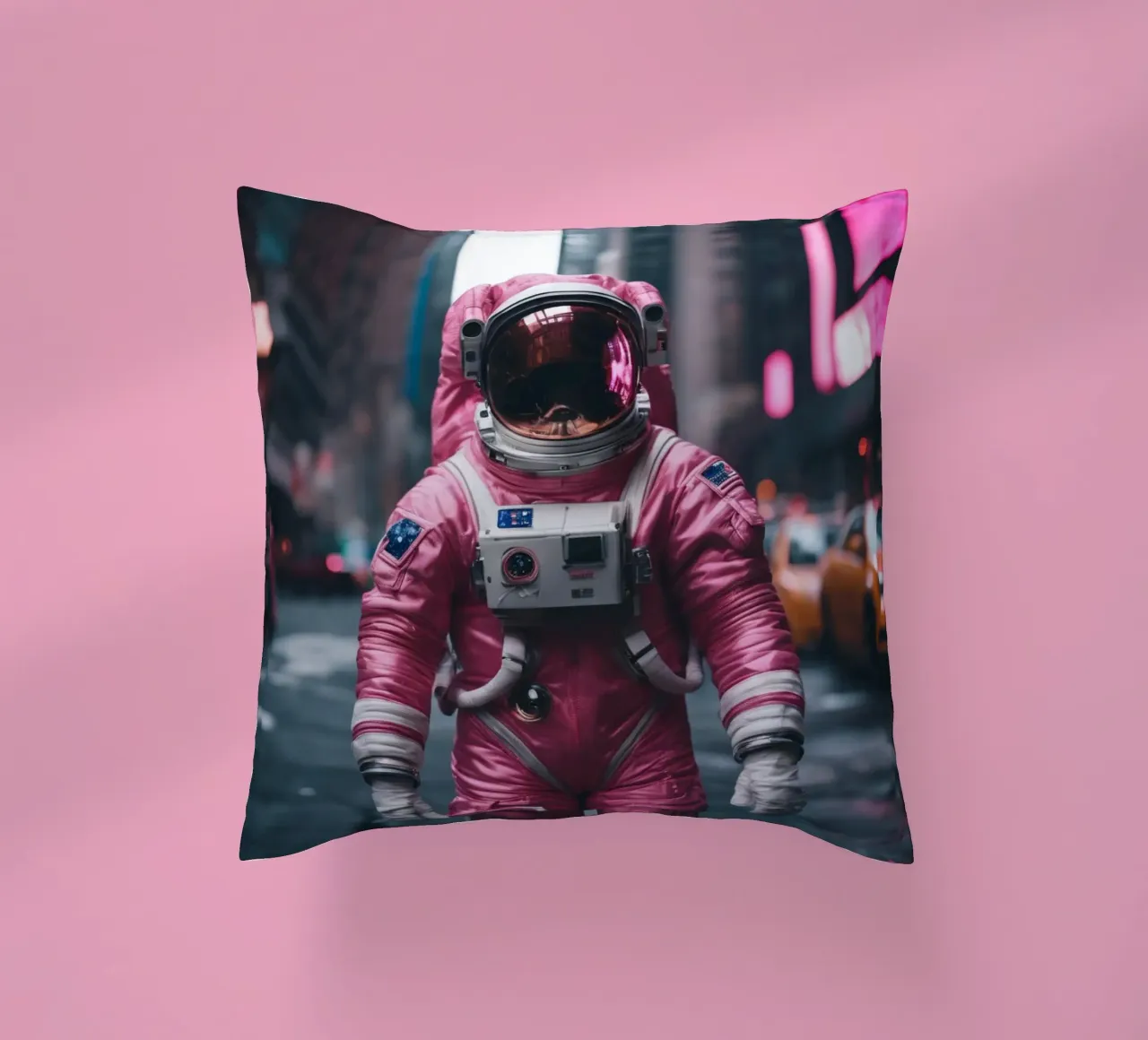 New York Astronaut cuscino da Flo Klein