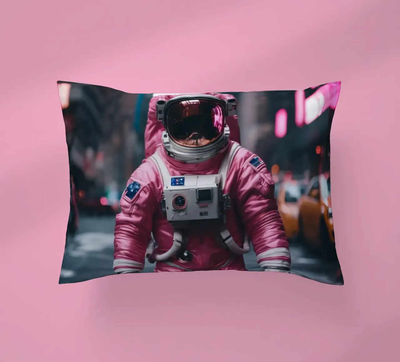 New York Astronaut cuscino da Flo Klein