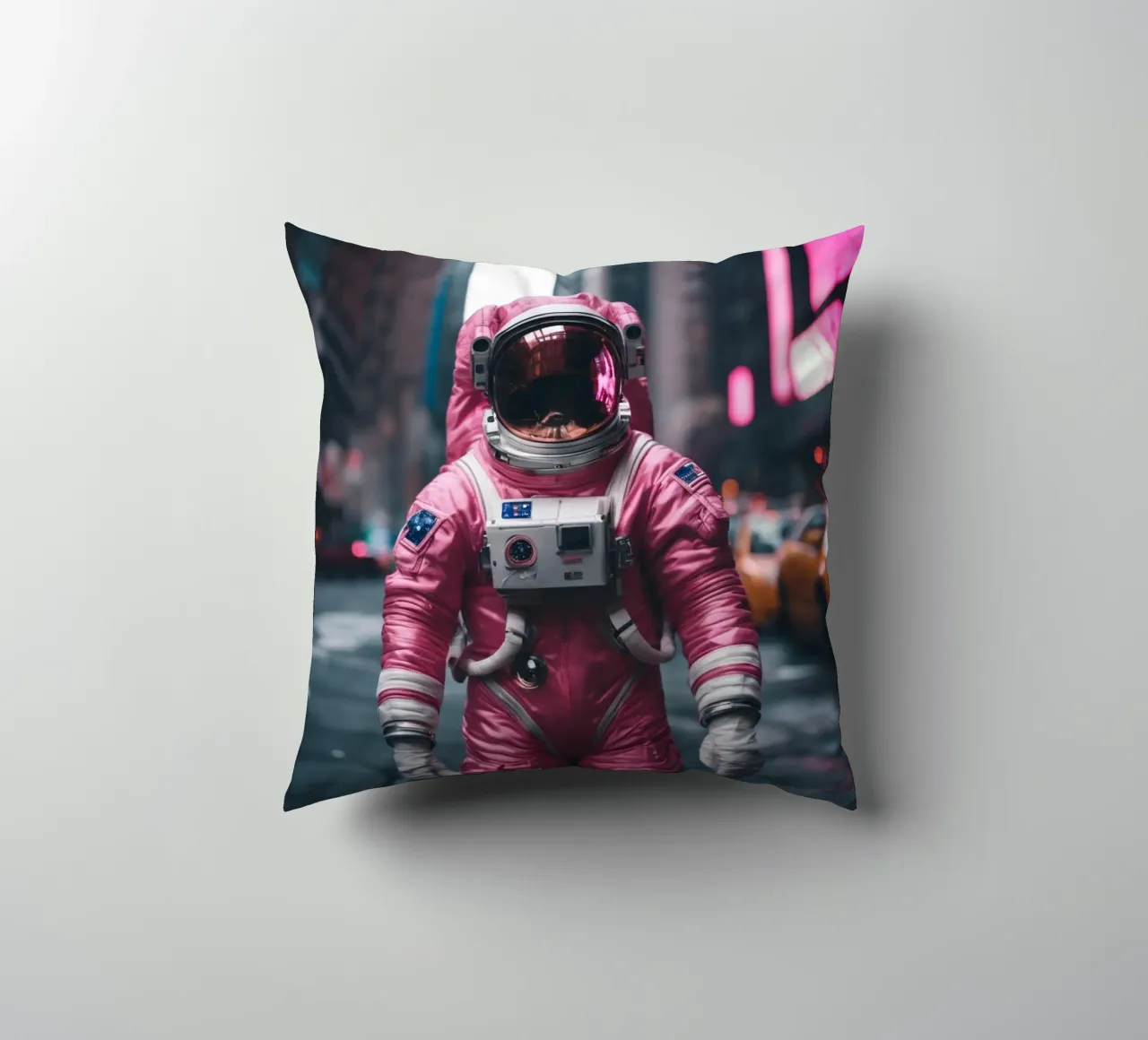 New York Astronaut cuscino da Flo Klein