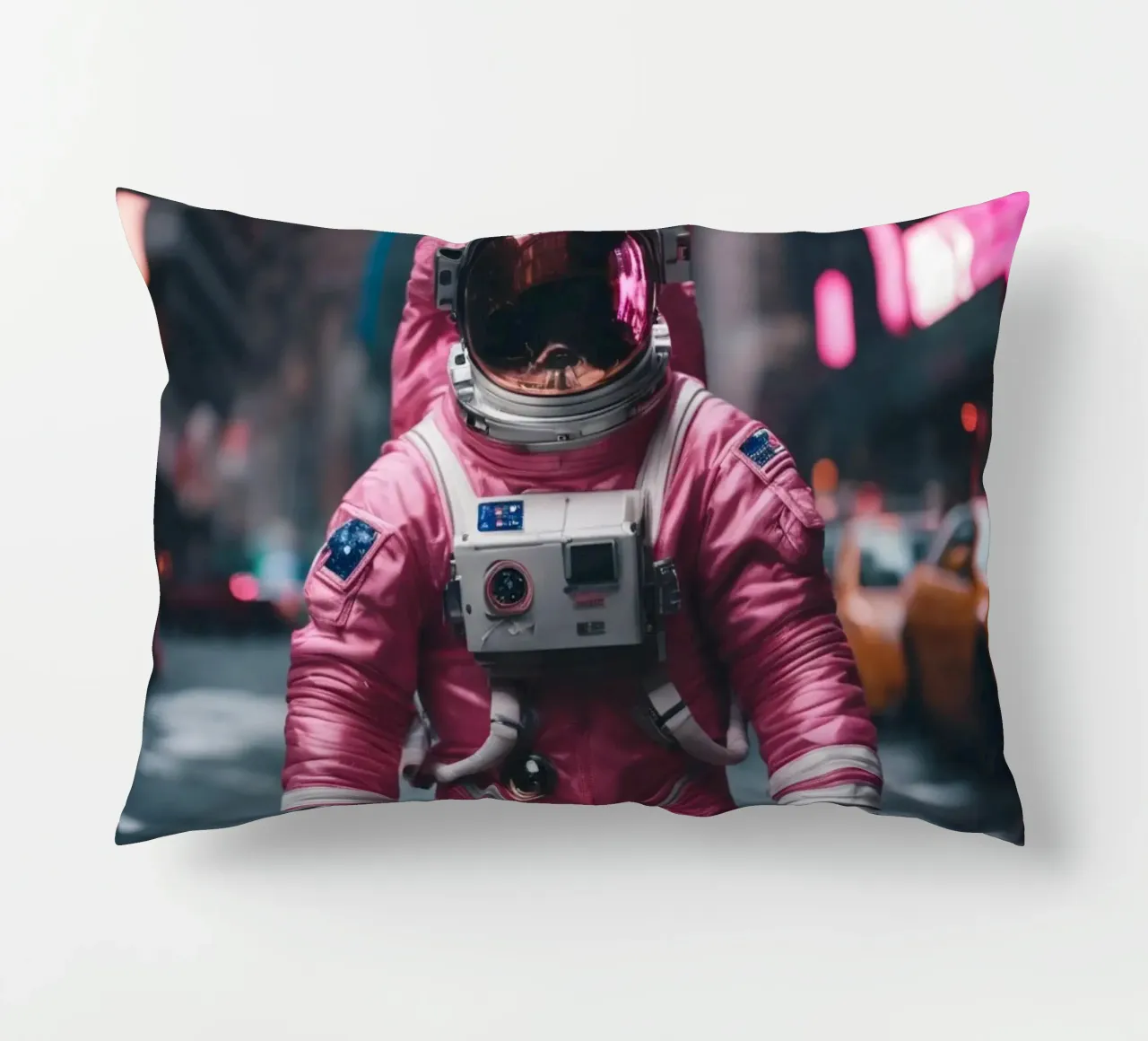 New York Astronaut cuscino da Flo Klein