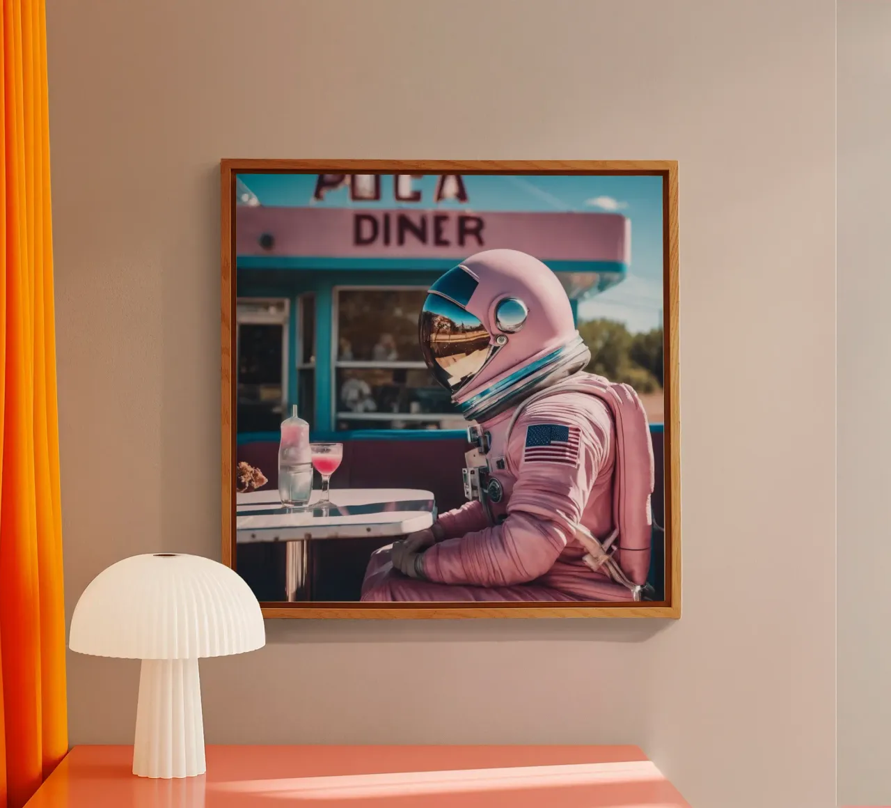 Astrodiner plexiglass da Flo Klein